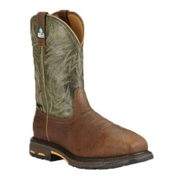 Ariat WorkHog Bottes de travail CSA à embout composite pour hommes avec Met Guard - 10017174
