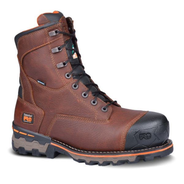 Botte de sécurité Boondock Timberland PRO de 20 cm pour hommes, à cap composite 89646