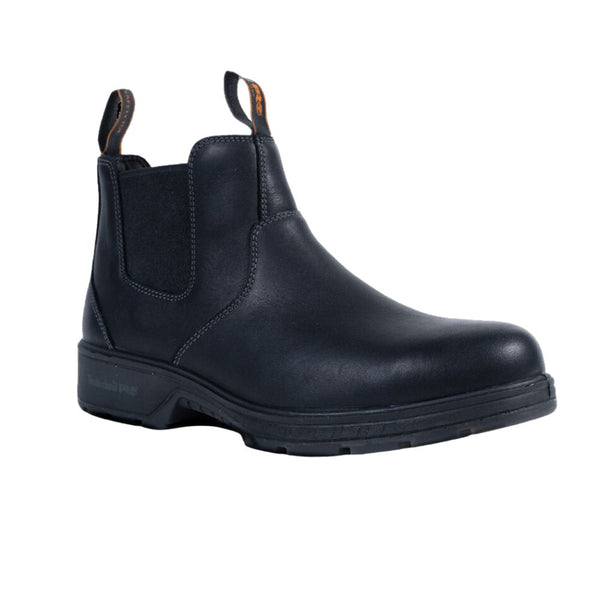 Botte de sécurité Nashoba en cuir Timberland PRO pour hommes, à embout composite - Noir