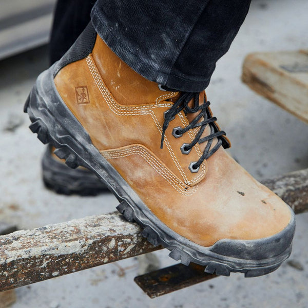 Botte de sécurité Sentry 2020 Terra TR0A4NQ9FWE pour hommes de 20cm, à cap de composite avec embout de protection - Brun