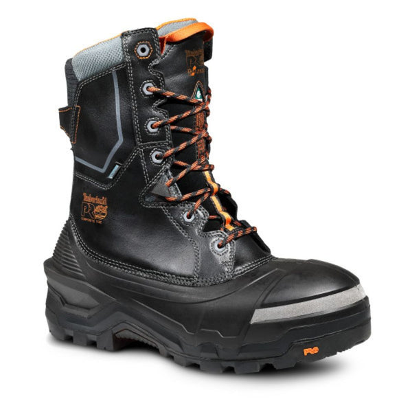 Botte de travail imperméable Timberland PRO® Pac Max pour unisexe, 10 po, 1 000 g, isolée à bout composite TB0A5QXJ001