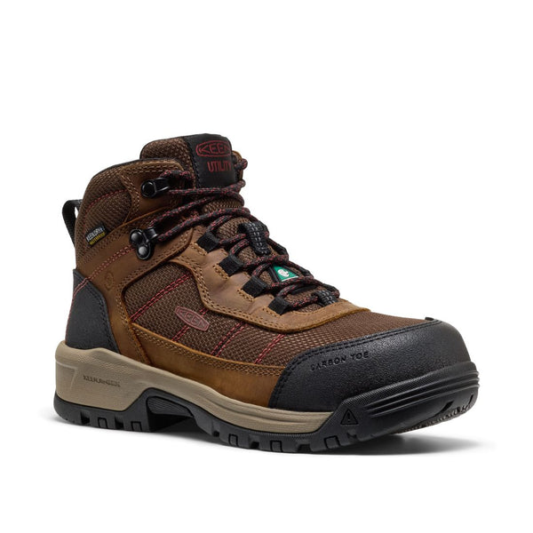Bottes de sécurité de randonnée Keen Skokie 1031235 pour femme, 15 cm, embout composite, imperméables