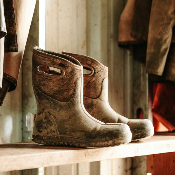 Bottes de travail hiver BOGS Workman 72236PP MID pour hommes, en caoutchouc cap de composite