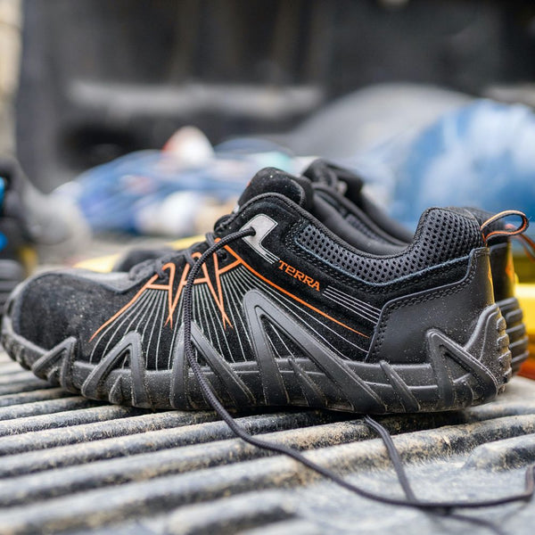 Chaussure de sécurité Spider X Terra TR0A4NPYA14 pour hommes, à embout composite - orange