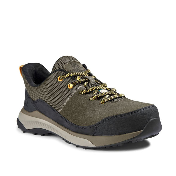 Chaussure de sécurité et de athletique Kodiak Quicktrail en cuir à bout composite pour femmes 835AFS - Vert Fossile