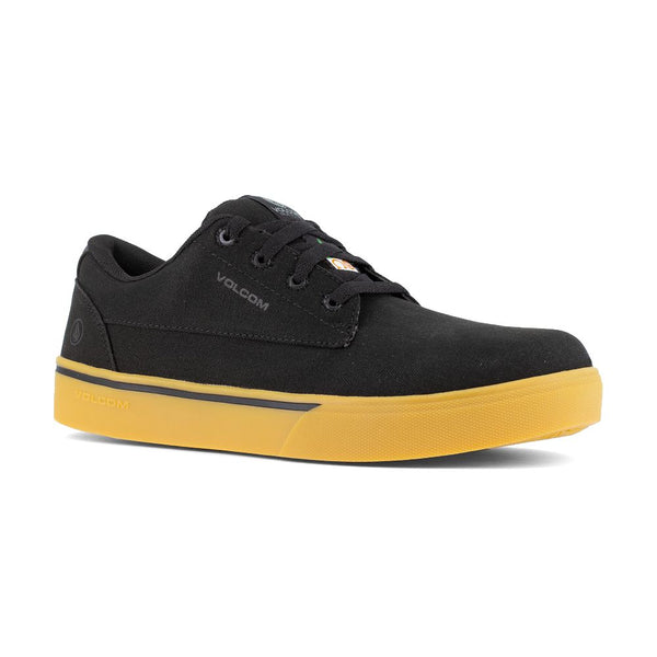 Chaussure de skate CSA de sécurité à embout composite unisexe Volcom VC30117 - Noir/Jaune