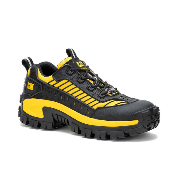 Chaussure de sport CSA à bout composite CAT Invader Mecha pour hommes 726027 - Noir/Jaune