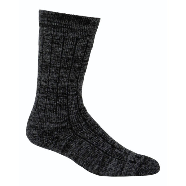 Chaussettes de travail en laine mérinos Kodiak pour hommes - Noir