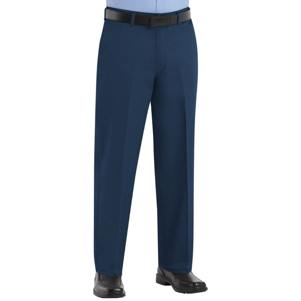 Pantalon de travail en coton uni sur le devant pour hommes Red Kap PC44 - Marine