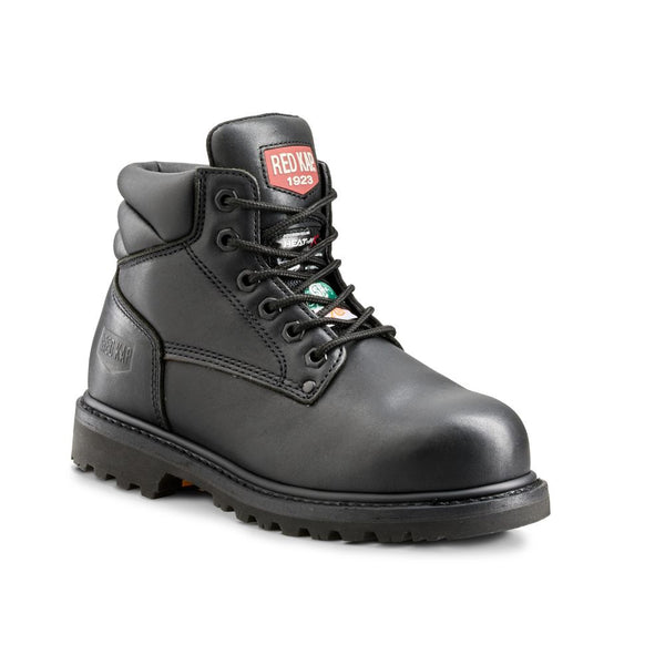 Red Kap Bottes de sécurité au travail isolées à embout d'acier de 6 po CF23101AIBK - Noir