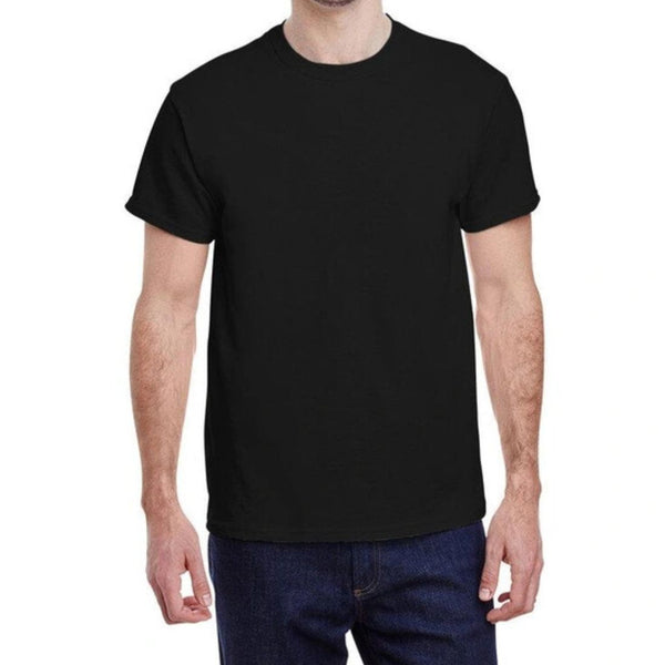 T-shirt à manches courtes et col ras du cou Gildan G500 pour hommes - NOIR