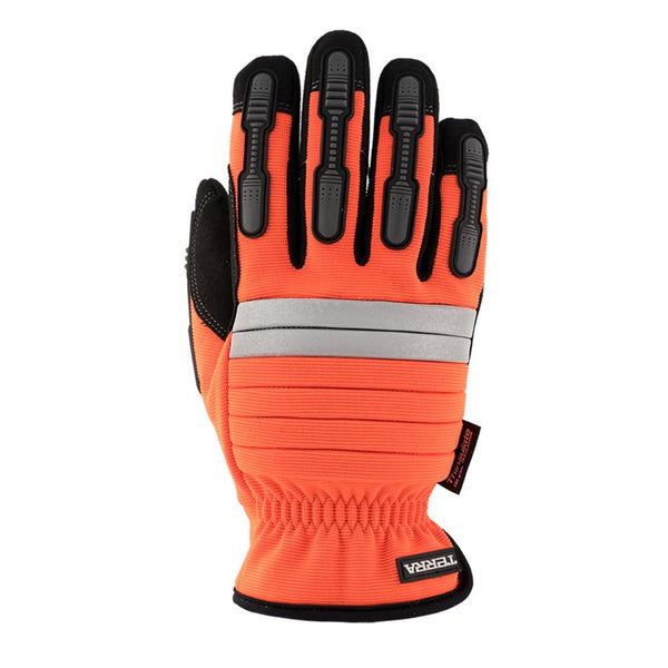 Terra Gants de mécanicien doublés haute visibilité pour hommes 789101
