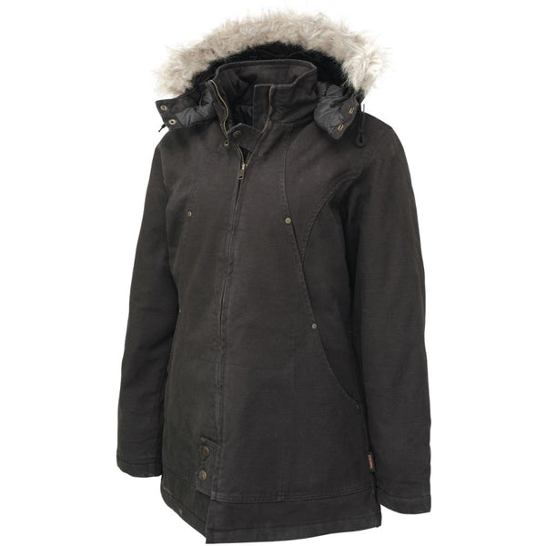 Veste de travail Tough Duck Hydro Parka pour femmes WJ10 - NOIR