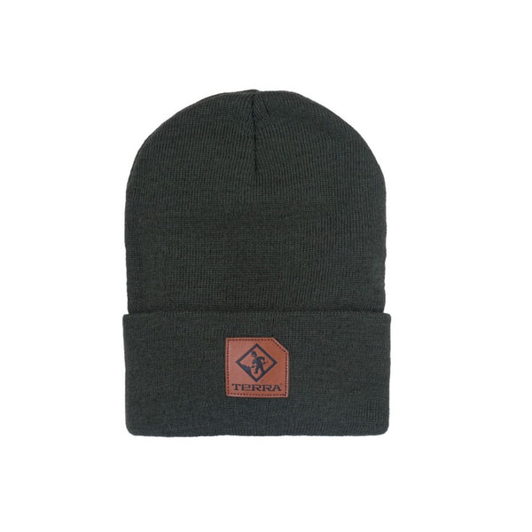 Tuque côtelée tricotée Terra - 1316552TR Vert