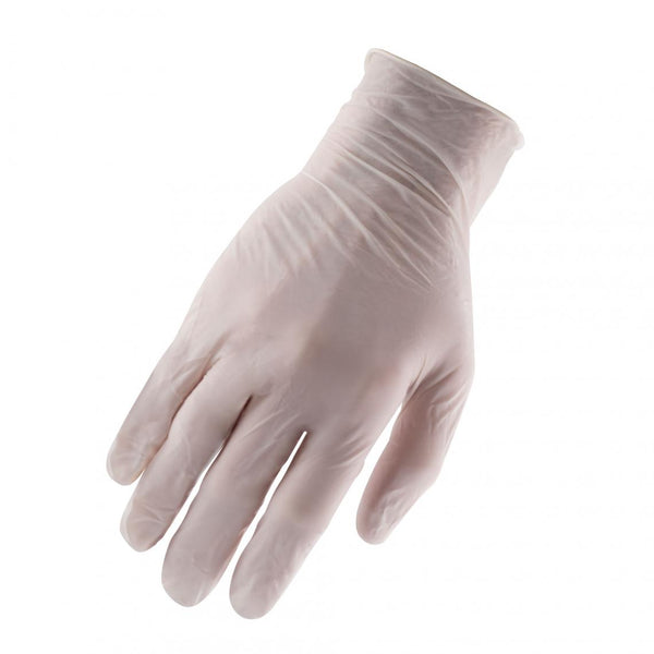 Gants de travail jetables en latex Horizon 4 MIL 7933444 - 100 pièces