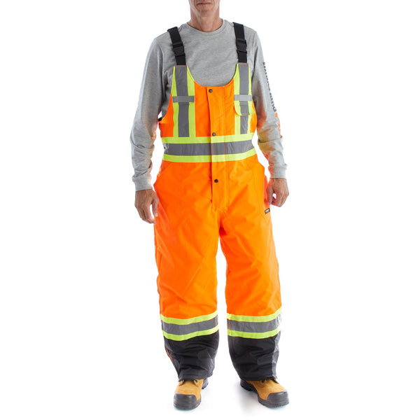 Salopette de travail isolée Terra Hi-Vis 116507 - Orange