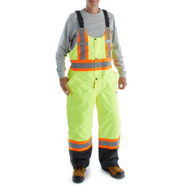 Salopette de travail isolée Terra Hi-Vis 116507 - Jaune