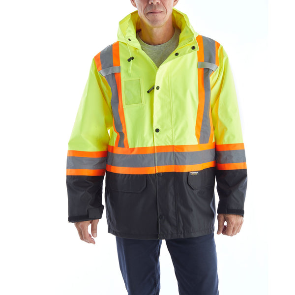 Terra Veste de travail imperméable haute visibilité 116520JYL - Jaune