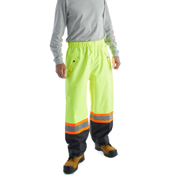 Pantalonde de travail imperméable à l’eau de haute visibilité 116520PYL