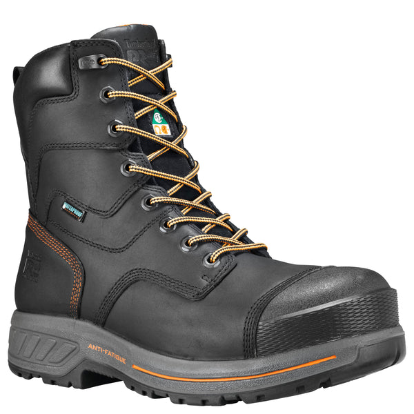 Botte de sécurité imperméable Endurance HD Timberland PRO A1Q6Z de 20 cm pour hommes, à cap de composite