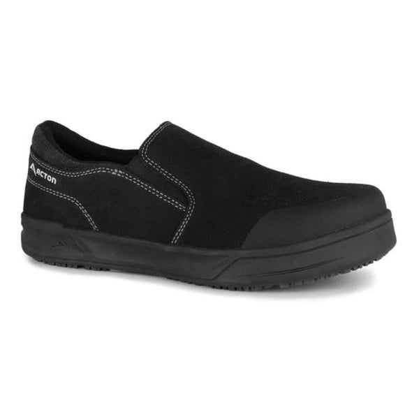 Chaussure de travail athlétique à enfiler Freestyle Acton pour hommes à cap d'acier A9297-11