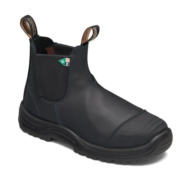 Botte de travail et de sécurité Metguard enfiler Blundstone 165 unisexe à cap d'acier avec bout en caoutchouc