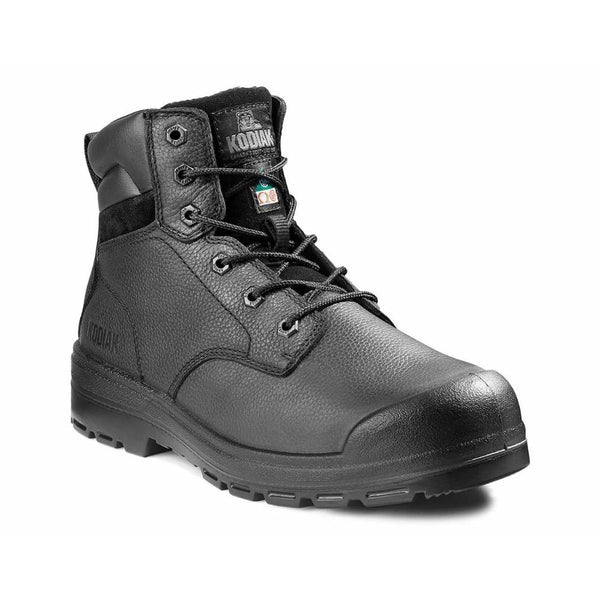 Botte de sécurité Greb Kodiak de 15 cm pour hommes, à embout d'acier KD0A4TH4BLK - Noir