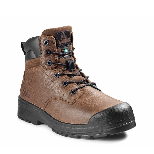 Botte de sécurité Greb Kodiak de 15 cm pour hommes, à embout d'acier KD0A4TH4BRN - Brun