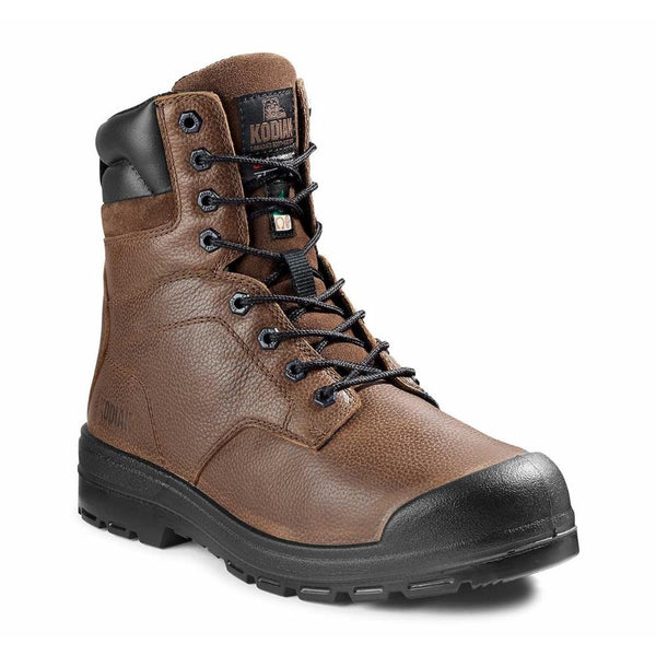 Botte de sécurité Greb Kodiak de 20 cm pour hommes, à embout d'acier KD0A4TH3BRN - Brun