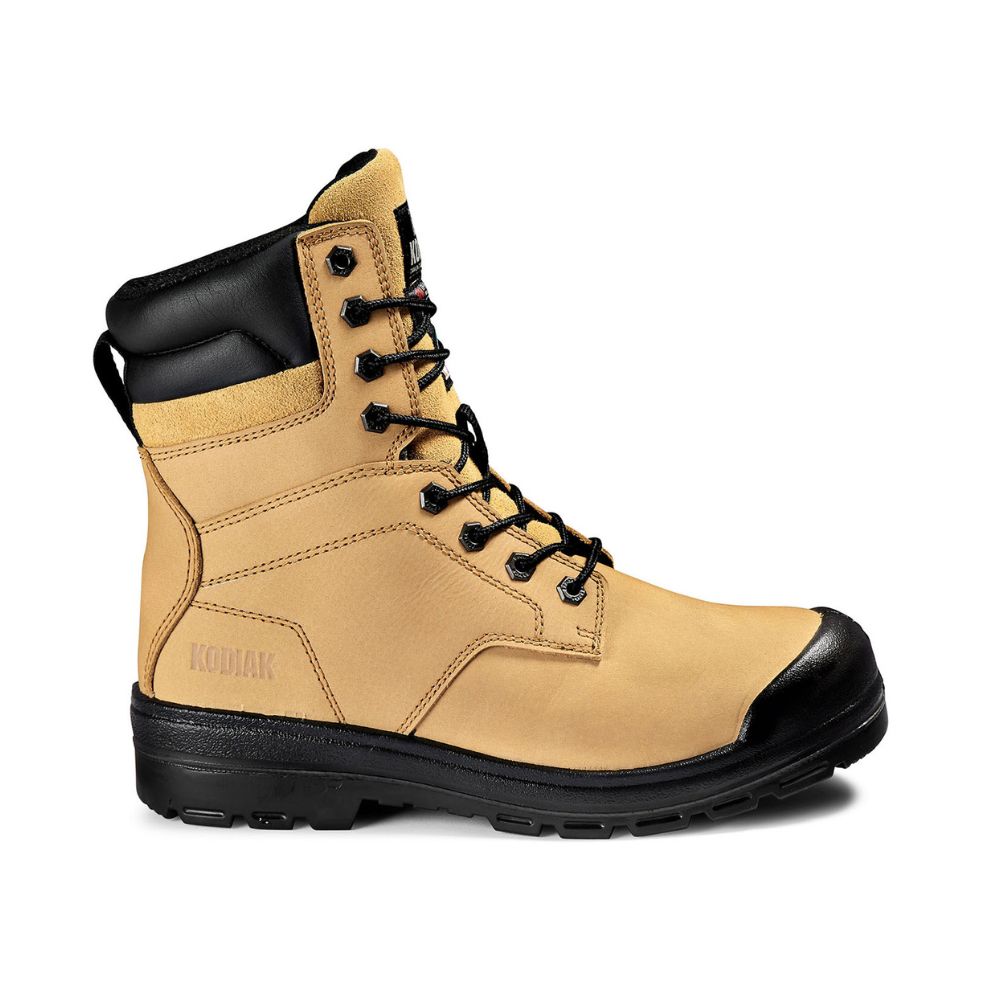Botte de sécurité Rebel Kodiak de 20 cm pour hommes, à embout d'acier Botte de sécurité Rebel Kodiak de 20 cm pour hommes, à embout d'acier