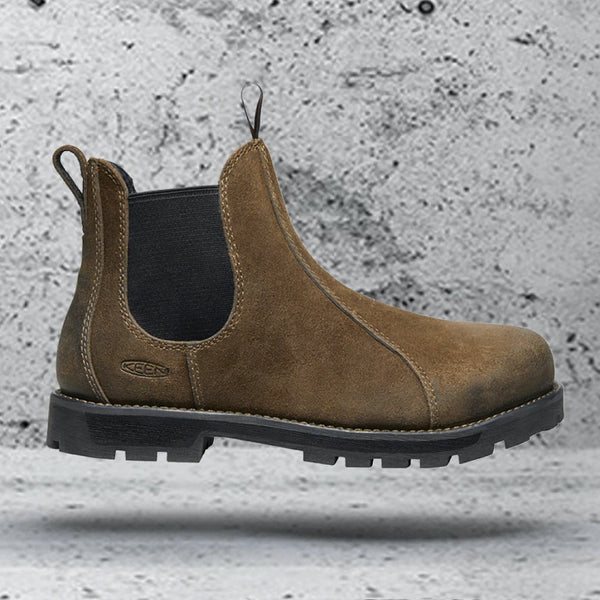 Botte de sécurité à enfiler Seattle Romeo Keen pour femmes, à embout aluminium 1023255 - Brun