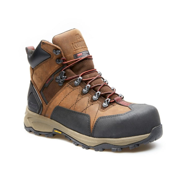 Botte de sécurité de travail Ice Conqueror Kodiak 6po pour hommes, à embout composite - Brun