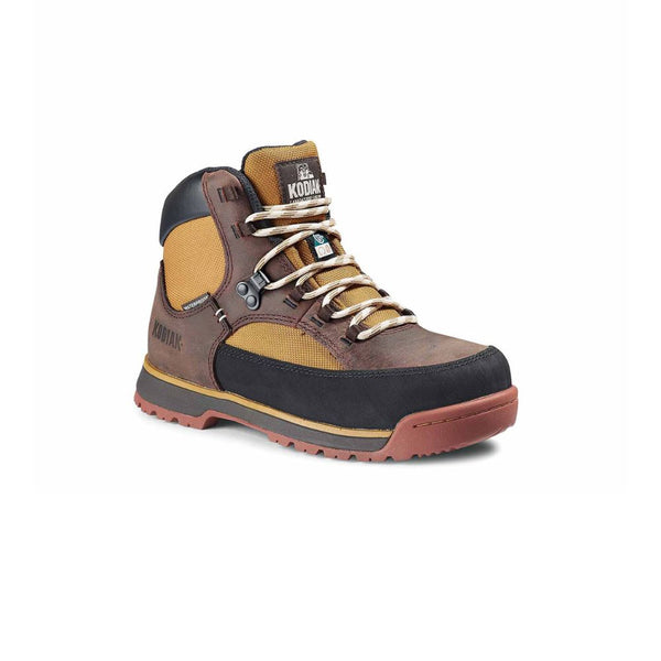 Botte de sécurité imperméable Greb Kodiak pour femmes, à embout d'acier KD0A834YA08 - Brun