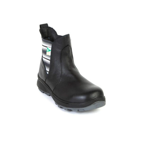 Botte de sécurité pour femmes Paris Feather, à embout d'acier 140502 - Noir
