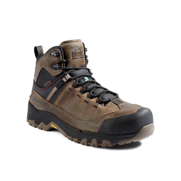 Botte de travail imperméable Quest Bound Kodiak 6 po pour hommes à cap de composite KD0A4TELA62 - Brun