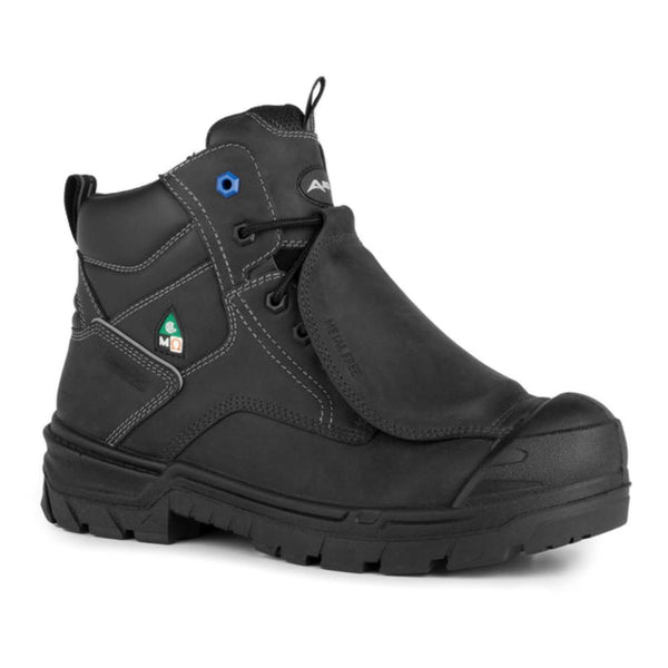 Bottes de travail Acton G3G MET unisex à cap de composite avec METGUARD 9211B-11 - Noir