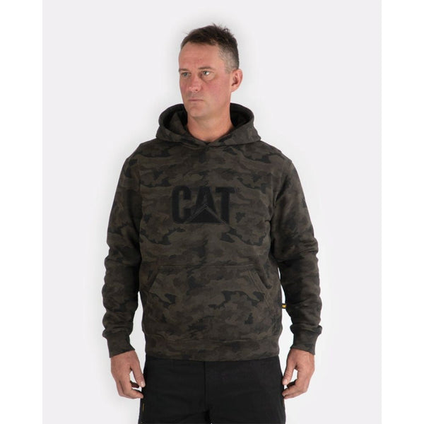 Pull de travail à capuche CAT Trademark W10646 - Camo
