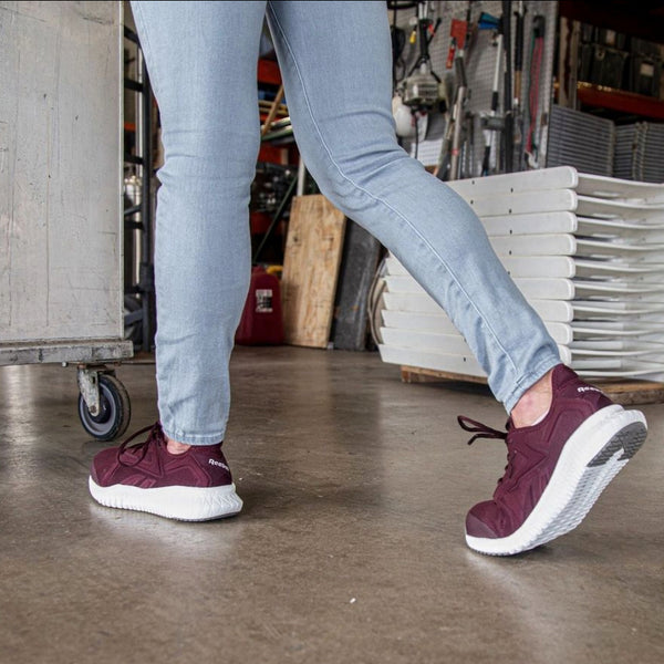 Chaussure de sécurité athlétique Flexagon 3.0 Reebok IB429 pour femmes, à cap de composite