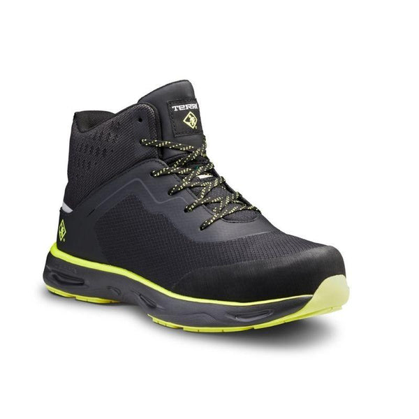 Chaussure de sécurité athlétique Terra Lites MID unisexe à cap de composite TR0A4NRTA35 - Noir/Jaune