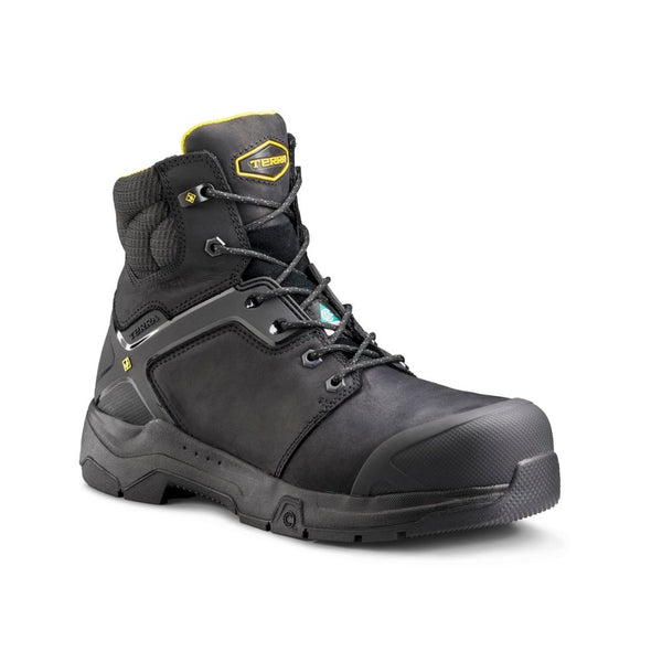 Botte de sécurité imperméable Carbine Terra 6po pour hommes, à cap de composite TR0A8395BLK - Noir