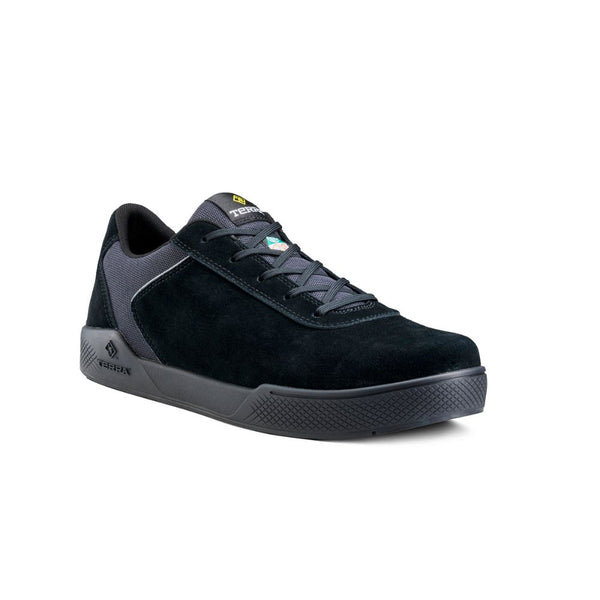 Chaussures de sécurité pour patins athlétiques Terra Mullen pour hommes, à cap de aluminium TR0A838YB16 - Noir
