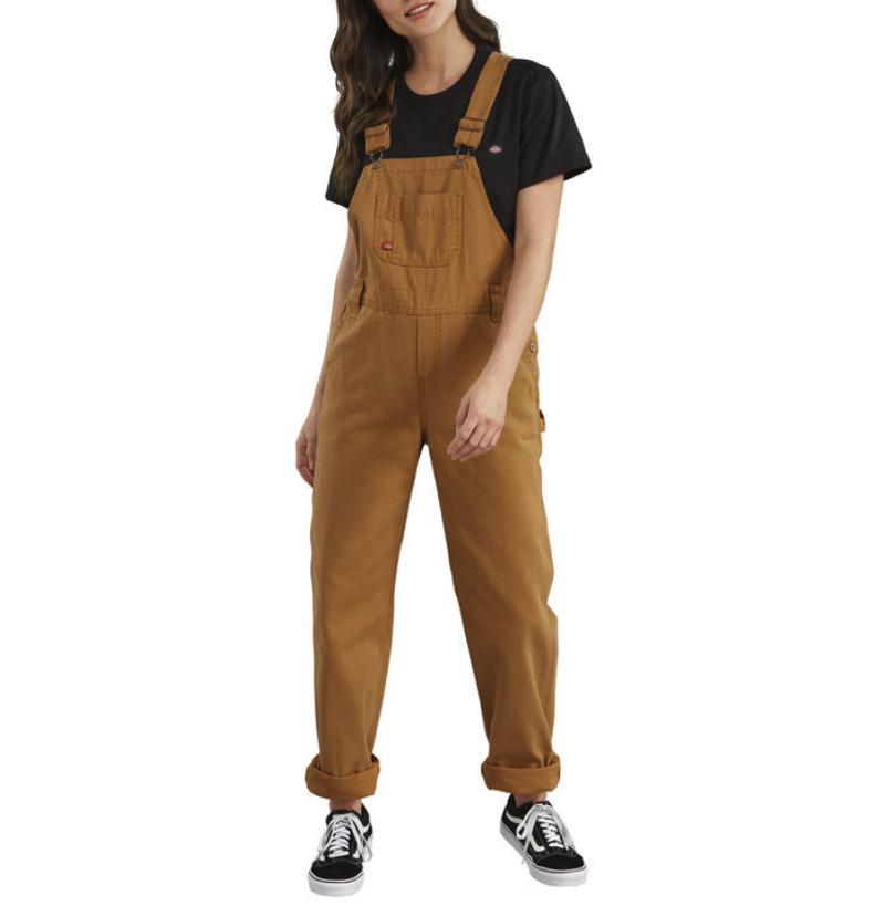 Dickies DUCK BIB - Salopette - stone washed black/nero