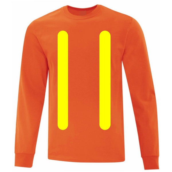 Gerber T-shirt de travail à manches longues haute visibilité pour homme 003X