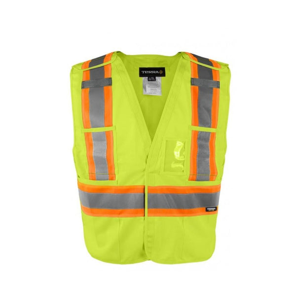 Gilet Terra Hi-Vis Tear Away - Jaune 116600YL