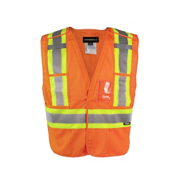 Gilet Terra Hi-Vis Tear Away - Orange 116600YL