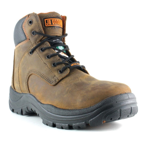 Bottes de travail Thunder JB Goodhue 30750 6 pouces pour hommes à cap de composite - Marron