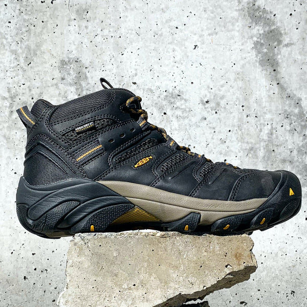 Botte de travail randonnée Lansing Mid Keen pour hommes, à cap d'acier 1019322