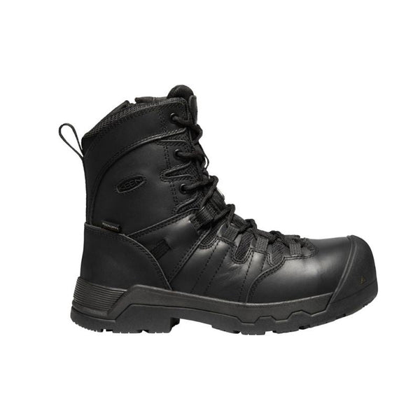 Botte de travail Keen Oshawa 20cm à cap de composite imperméable pour femmes avec fermeture éclair latérale 1024203