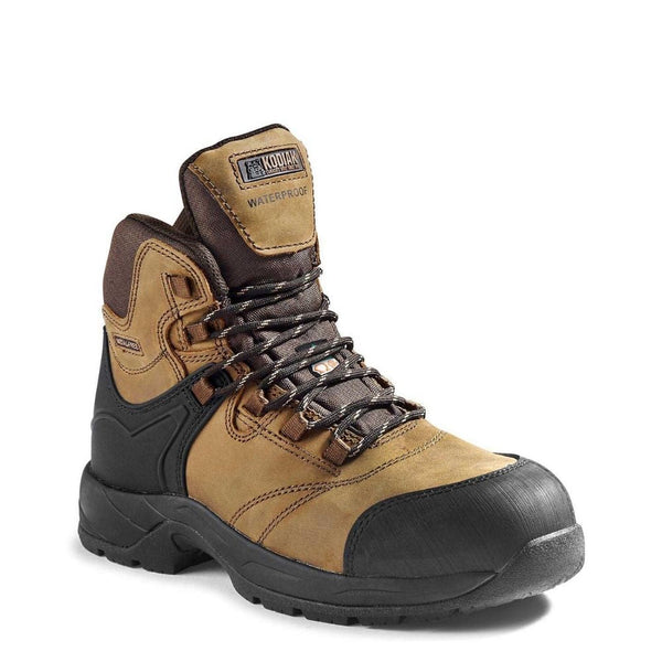 Botte de sécurité Journey Kodiak de 15 cm pour hommes, à embout composite - brun