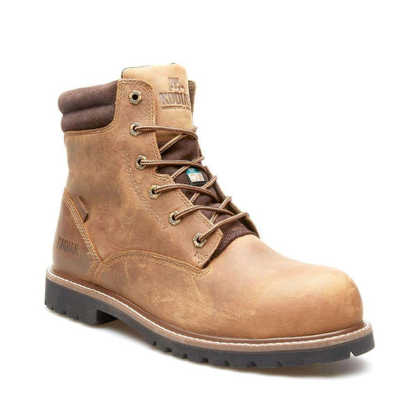 Botte de sécurité McKinney Kodiak de 6po pour hommes, à embout de composite - brun